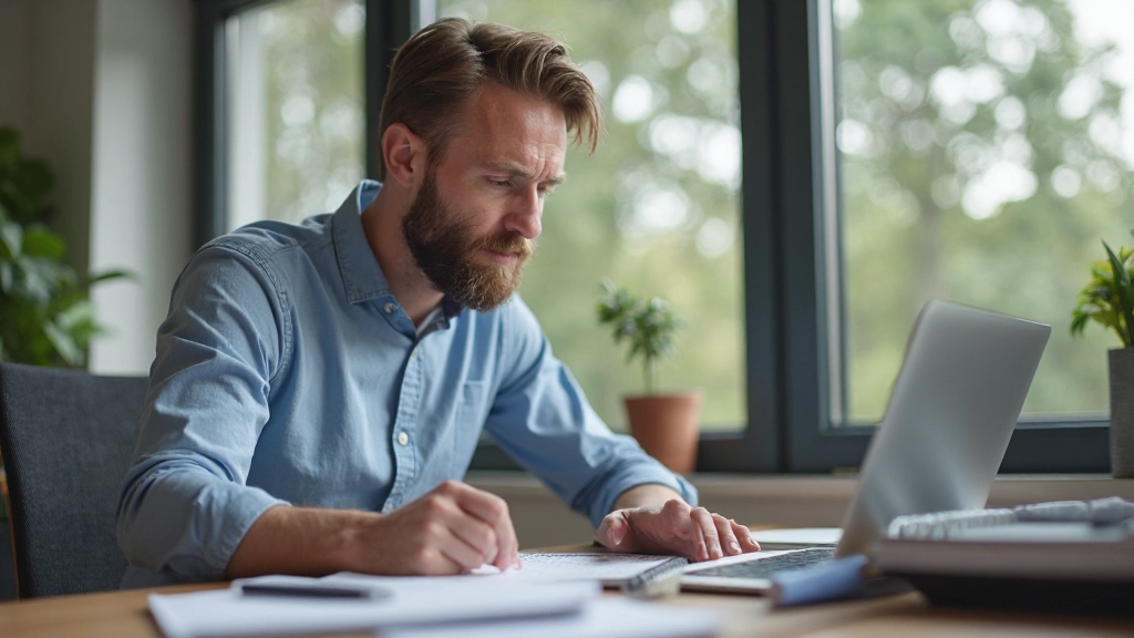 Persoon plant dagactiviteiten in met structurele kalender en time-blocking methode op bureau